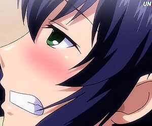 Hot hentai porn with four chicks and a tutor