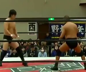 Classic hard japan wrestling