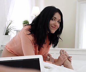 Kristall Rush is a hot babe who wants to feel a lover's big boner