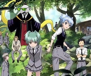 Assassination Classroom But All The Openings Play At Once
