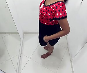 Fiton                                                                                 Sri Lankan New Sex Babe Fitting Night Dress In Dressing Room